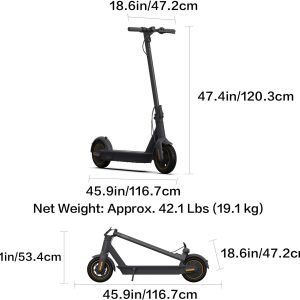 Trotinet Elektrik- Segway Ninebot MAX G30 - Figura 3