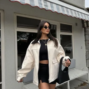 Xhaketë nude - Nude jacket - Figura 3