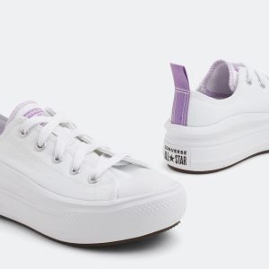 Chuck Taylor All Star Move – Atletet e bardha me ngjitje, komoditet dhe stil në çdo hap - Figura 3