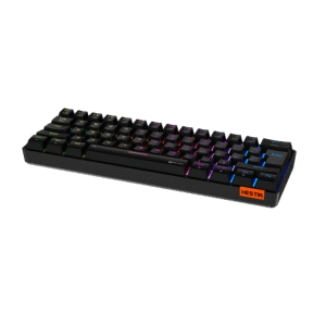 Tastierë Gaming Meetion MK005BT Hestia Mechanical / Bluetooth 60% / US / e zezë - Figura 4