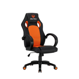 Karrige Gaming Meetion Mash CHR05 E-Sport / 124 x 66 x 49cm / Zi dhe Portokalli