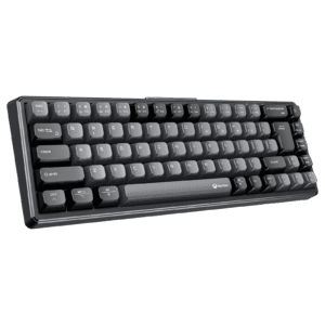 Tastierë Gaming Meetion MK12 65% Tri-Mode Mechanical / 2.4G Bluetooth / US / e zezë