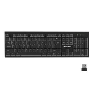 Combo Tastierë & Maus Meetion C4120 Little / 2.4G Wireless / US / e zezë - Image 3