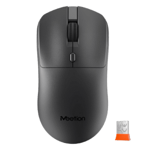 Maus pa Kabllo Meetion R546 Silent Office Black / 2.4GHz / butona 4 / 800-1200-1600 DPI / e zezë