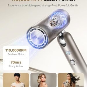 Dreame Hair Pocket Tharrëse e Flokëve | High-Speed Hair Dryer - Figura 4