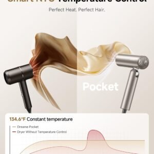 Dreame Hair Pocket Tharrëse e Flokëve | High-Speed Hair Dryer - Figura 6