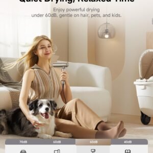 Dreame Hair Pocket Tharrëse e Flokëve | High-Speed Hair Dryer - Figura 7