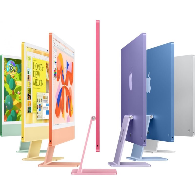 Apple iMac 24″ M4 / 4.5K / 8 CPU / 8 GPU / 16GB / 256GB – Silver thumbnail 4