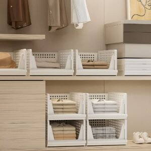 Raft Rrëshqitës me 3 Pjesë Shumëfunksional Organizues Rrobash