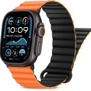 Premium Pro Band for Apple Watch 38/40/41/42mm (Series 10) – Portokalli / Zezë - Image 1