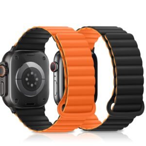 Premium Pro Band for Apple Watch 38/40/41/42mm (Series 10) – Portokalli / Zezë - Image 2