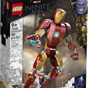 LEGO Iron Man Figure 76206 Lodër | Building Toy - Figura 9