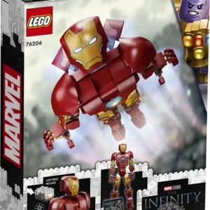 LEGO Iron Man Figure 76206 Lodër | Building Toy - Figura 6