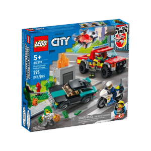 LEGO Fire Rescue & Police Chase 60319 Lodër | Building Toy