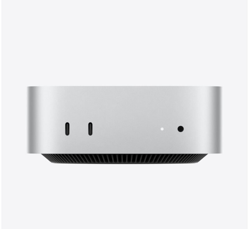 Apple Mac mini M4 Z1CF / 10 CPU / 10 GPU / 16 N.E / 16GB / 256GB / 10Gb Ethernet – Silver (DE)
