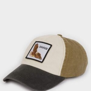 Kapelë për meshkuj bejsbolli e endur me etiketë