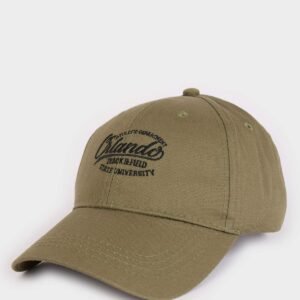 Kapelë bejsbolli e endur gjelbert për meshkuj