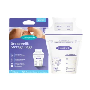 Qese për ruajtjen e qumështit të gjirit 50pcs - Lansinoh