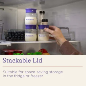 Shishe për ruajtjen e qumështit (Set 4pcs 160ml) - Lansinoh - Figura 3