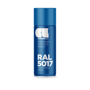 Cosmoslac Premium Acrylic Paint RAL 5017 – Traffic Blue | Spray 400 ml
