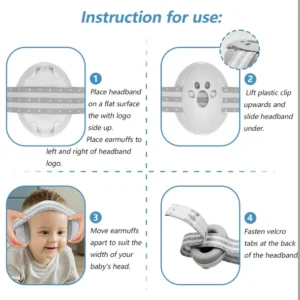 Mbrojtëse për veshët e bebes - Figura 11